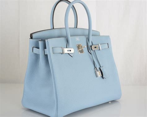 hermes blue lin|hermes blue bag.